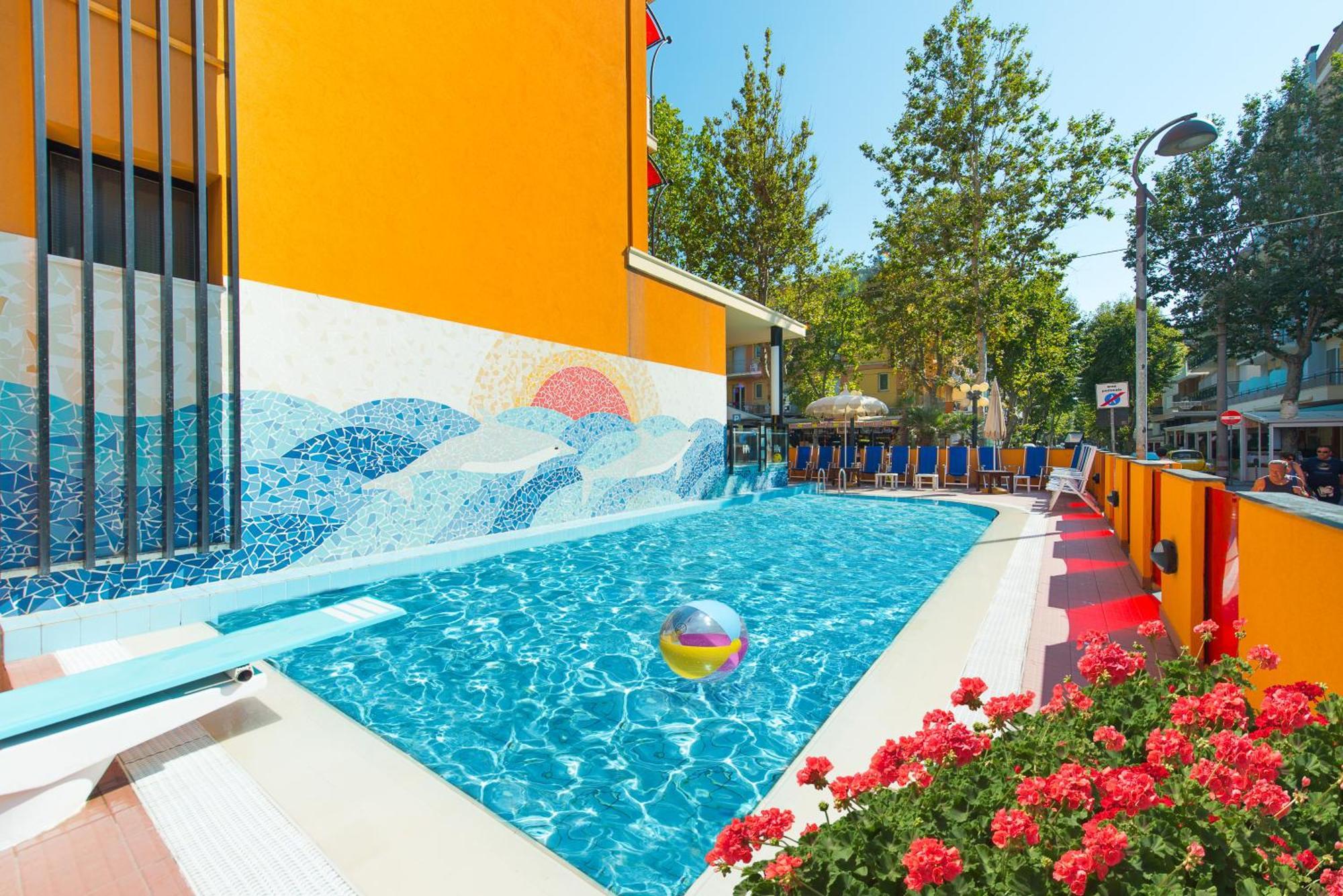 רימיני Viva Beach Hotel מראה חיצוני תמונה
